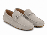 🍰Summer 2026 - Suede Driving Loafers - Stone 🗻 - Handcrafted in a small artisan workshop in Italy 🇮🇹🍝🍮