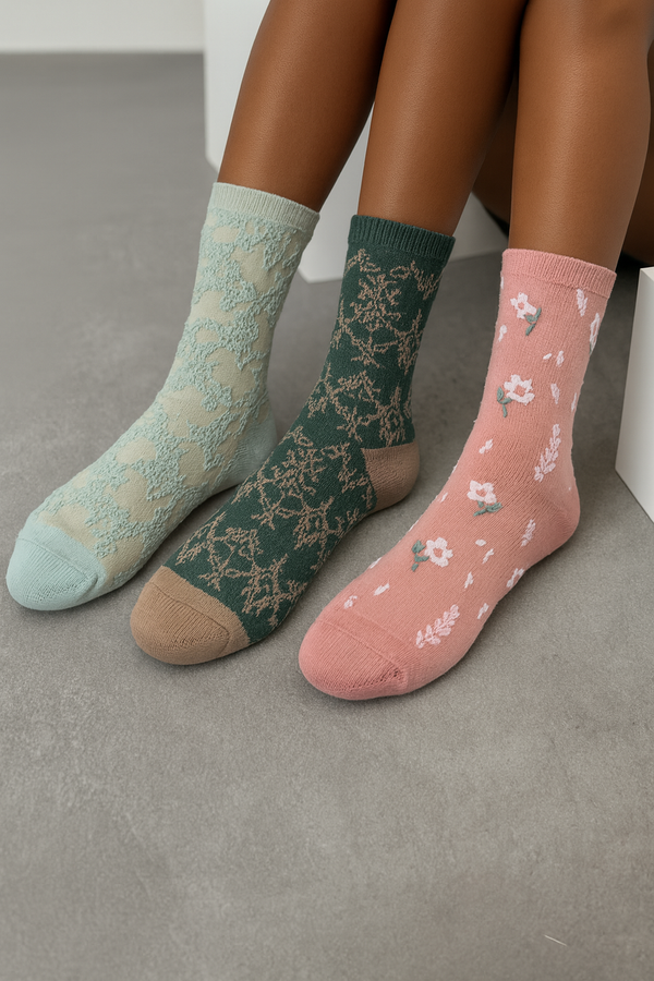 Cozy socks- make it pink
