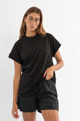 🪡🧵 Sample 🪡🧵- Adam and Eve   T shirt - black