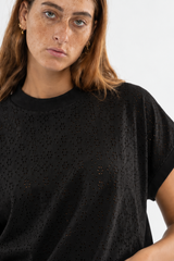 🪡🧵 Sample 🪡🧵- Adam and Eve   T shirt - black