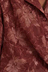 🫦 NEW 🫦 - Swing shirt - wine 🍷
