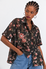 🫦 NEW 🫦 - Swing shirt - bouquet 💐