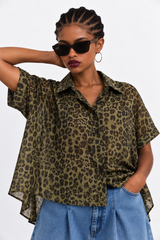 🫦 NEW 🫦 - Swing shirt -  DEFECT SALE – פגם קל בבד LEO
