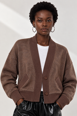 🍁 Autumn/Winter 2026/27 - Grandson Cardigan - Espresso Martini 🍸 ☕️