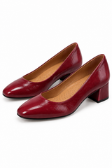 🍁 Autumn/Winter 2026/27 - The Italian Edit 🇮🇹- 👉🏻SAMPLE👈🏻 - Block Heel Pumps - Size 38
