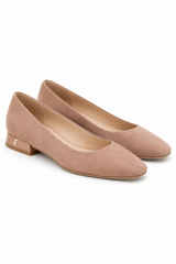 🍁 Autumn/Winter 2026/27 - The Italian Edit 🇮🇹- 👉🏻SAMPLE👈🏻 Suede Pumps - Size 38