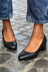 🍁 Autumn/Winter 2026/27 - The Italian Edit 🇮🇹- 👉🏻SAMPLE👈🏻 - Block Heel Pumps - Size 38