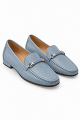 🍁 Autumn/Winter 2026/27 - The Italian Edit 🇮🇹- 👉🏻SAMPLE👈🏻
Stone Italian Nappa Leather Loafers- Size 37