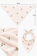 Timeless Triangle scarf- Nude