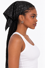 Timeless Triangle scarf- starry night