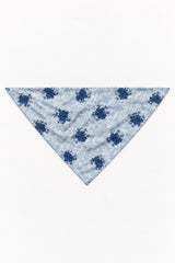 Timeless Triangle scarf- light blue