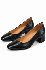 🍁 Autumn/Winter 2026/27 - The Italian Edit 🇮🇹- 👉🏻SAMPLE👈🏻 - Block Heel Pumps - Size 37