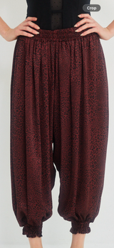 🍁 Autumn/Winter 2026/27- Balloon Boho Pants- אם את בגובה עד 1.65 אלו המכנסיים בשבילך- Burgandy