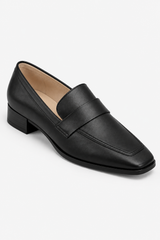 🍁 Autumn/Winter 2026/27 - The Italian Edit 🇮🇹- 👉🏻SAMPLE👈🏻
Black Italian Nappa Leather Loafers- Size 37