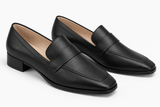 🍁 Autumn/Winter 2026/27 - The Italian Edit 🇮🇹- 👉🏻SAMPLE👈🏻
Black Italian Nappa Leather Loafers- Size 37