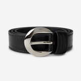 Faux leather cool belt - Black