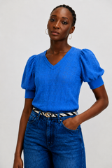 🍰 SUMMER 2026 - V Eye T shirt - Royal