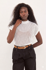 🍰 Summer 2026 - Adam and Eve   T shirt - Texture White