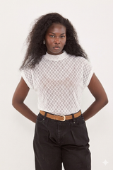 🍰 Summer 2026 - Adam and Eve   T shirt - Texture White