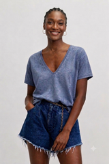 🍰 SUMMER 2026 - VINI shirt- Denim