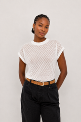 🍰 Summer 2026 - Adam and Eve   T shirt - Texture White