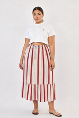 🍰 Summer 2026 - Polly skirt -  Riviera Stripe