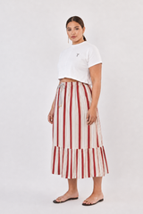 🍰 Summer 2026 - Polly skirt -  Riviera Stripe