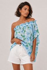 🍰 SUMMER 2026 - Phili - one shoulder -One Shoulder top - Porcelain 💙