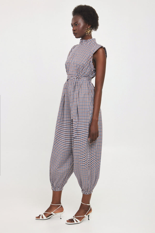 ⛵️Spring/Summer 2025 -  Lucy Maxi Jumpsuit - Checks