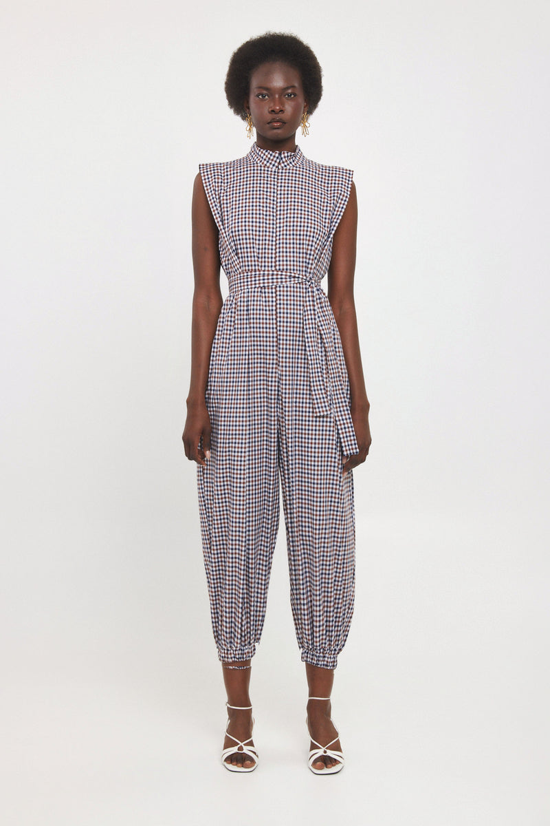 ⛵️Spring/Summer 2025 -  Lucy Maxi Jumpsuit - Checks