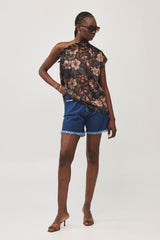 ⛵️Spring/Summer 2025 - Phili - one shoulder -One Shoulder top -  Fantastic Flowers