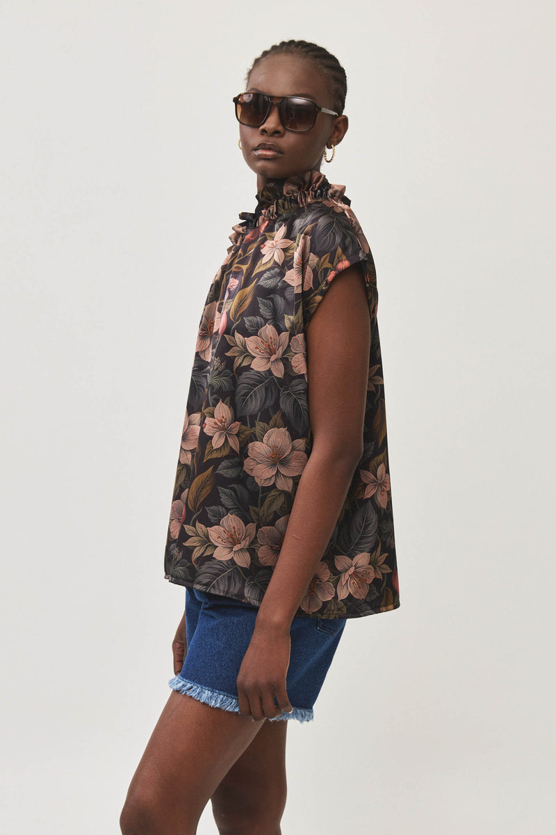 ⛵️Spring/Summer 2025 - Phili - one shoulder -One Shoulder top -  Fantastic Flowers