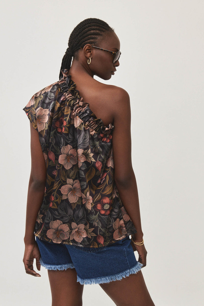 ⛵️Spring/Summer 2025 - Phili - one shoulder -One Shoulder top -  Fantastic Flowers