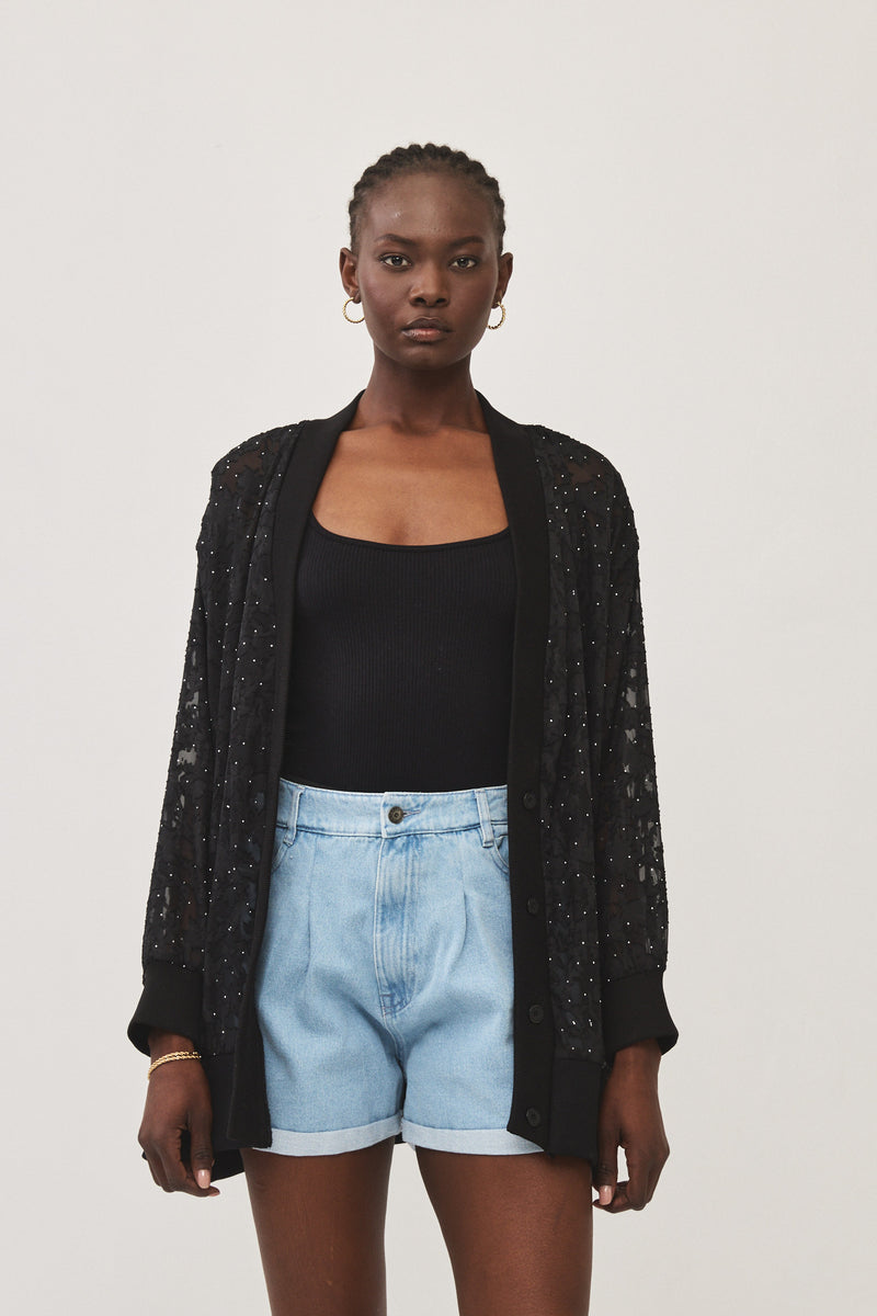 ⛵️Spring/Summer 2025- Saba Cardigan -Sparkling night