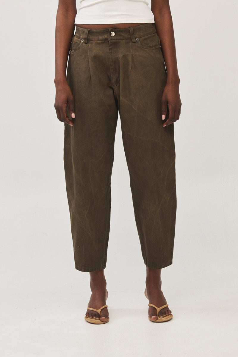 ⛵️Spring/Summer 2025 - Our interpretation for Mom jeans - Brown