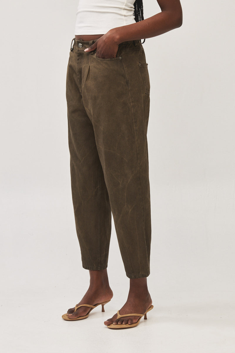 ⛵️Spring/Summer 2025 - Our interpretation for Mom jeans - Brown
