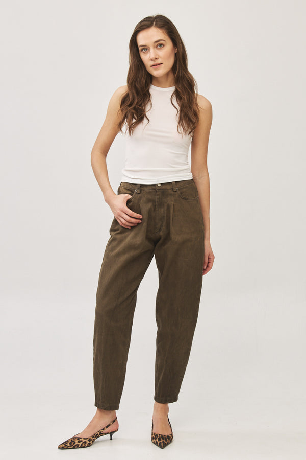 ⛵️Spring/Summer 2025 - Our interpretation for Mom jeans - Brown