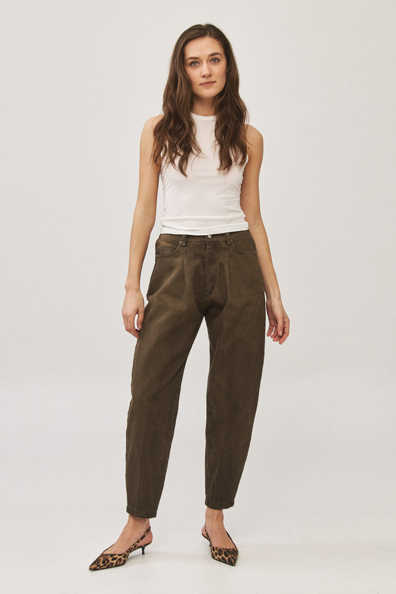 ⛵️Spring/Summer 2025 - Our interpretation for Mom jeans - Brown