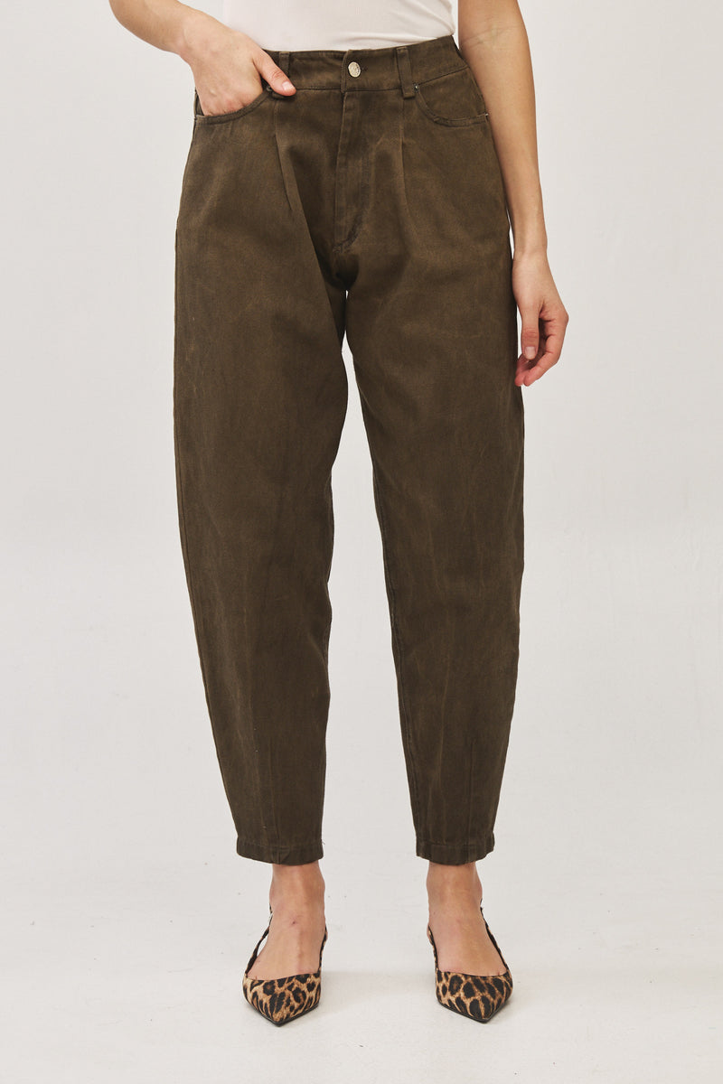 ⛵️Spring/Summer 2025 - Our interpretation for Mom jeans - Brown