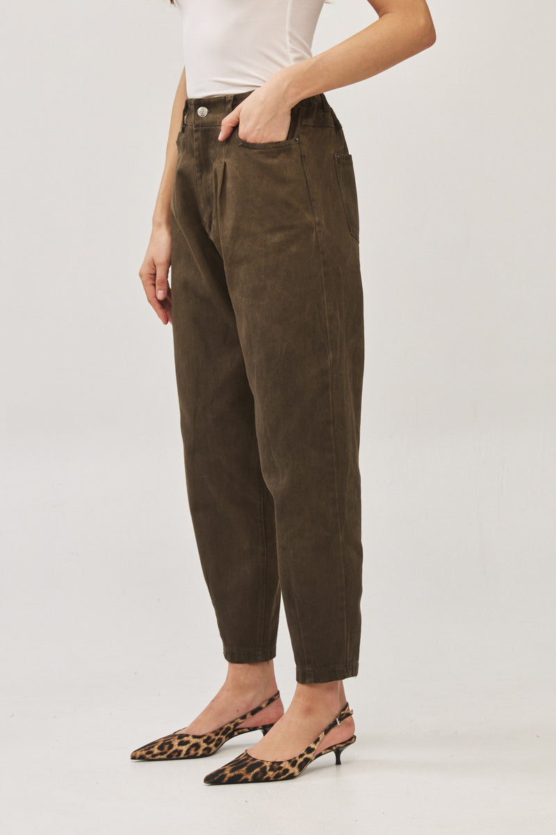 ⛵️Spring/Summer 2025 - Our interpretation for Mom jeans - Brown