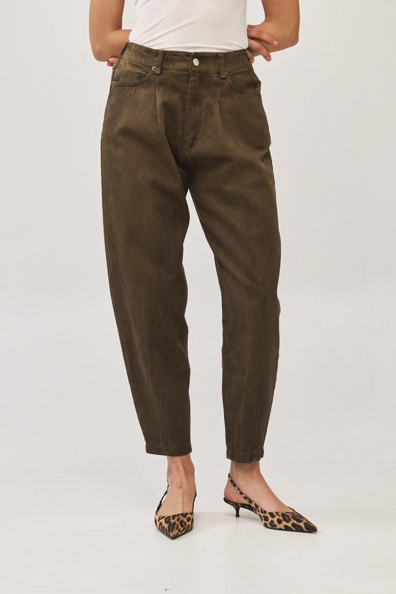 ⛵️Spring/Summer 2025 - Our interpretation for Mom jeans - Brown