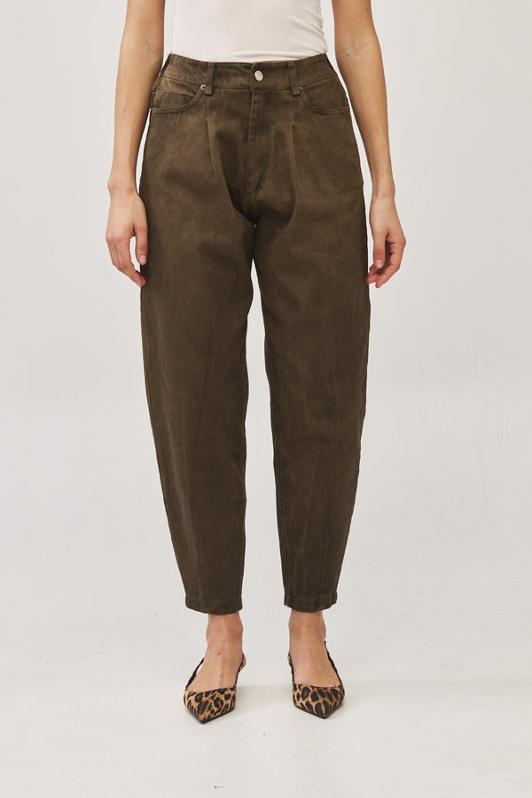 ⛵️Spring/Summer 2025 - Our interpretation for Mom jeans - Brown