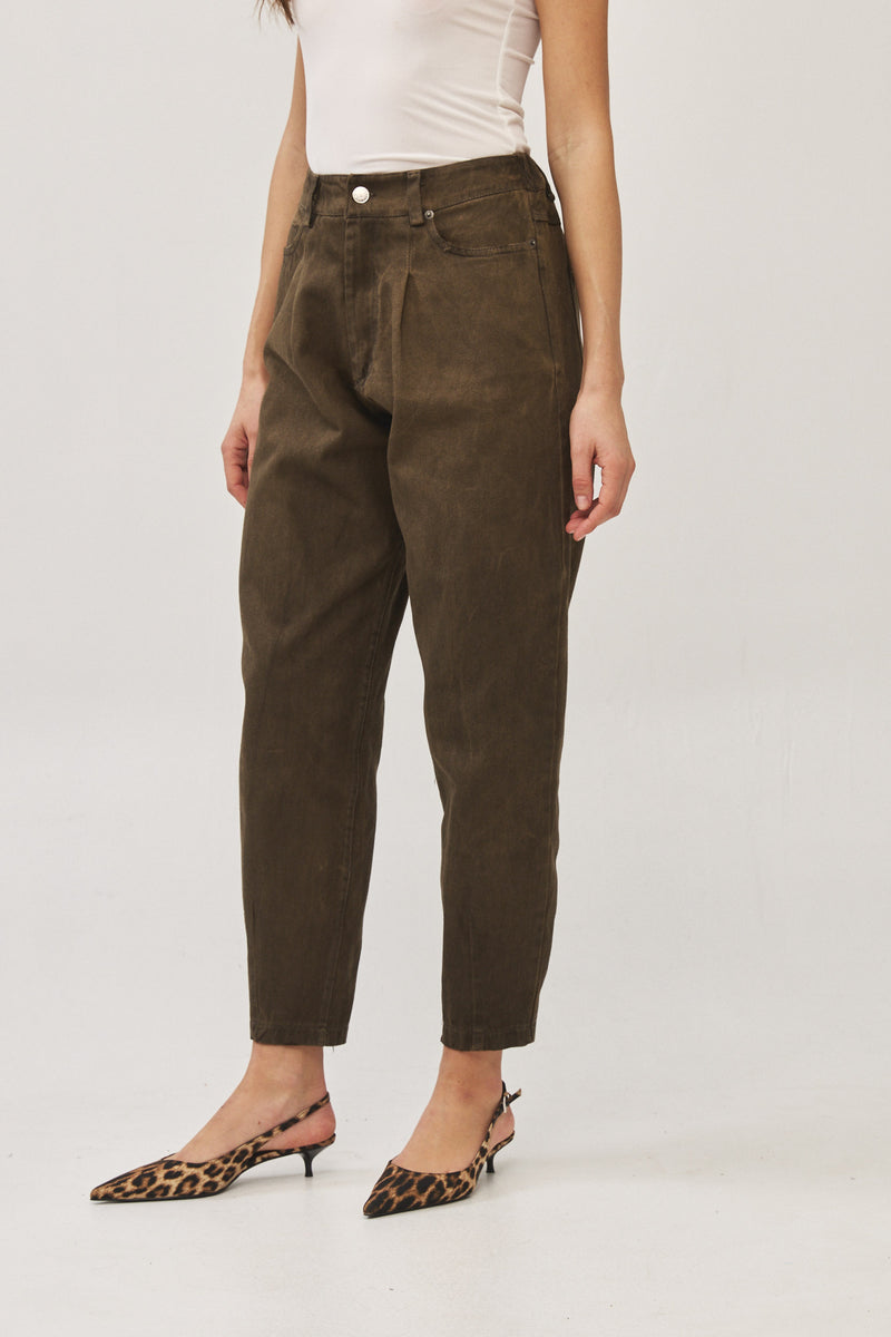 ⛵️Spring/Summer 2025 - Our interpretation for Mom jeans - Brown