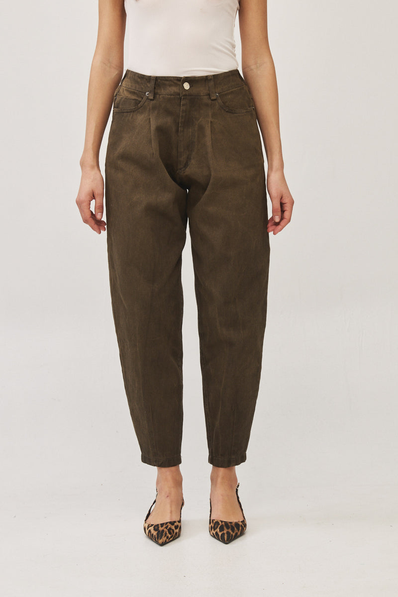 ⛵️Spring/Summer 2025 - Our interpretation for Mom jeans - Brown