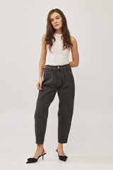 ⛵️Spring/Summer 2025 - Our interpretation for Mom jeans - Dark Washed Grey