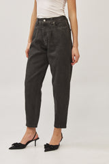 ⛵️Spring/Summer 2025 - Our interpretation for Mom jeans - Dark Washed Grey
