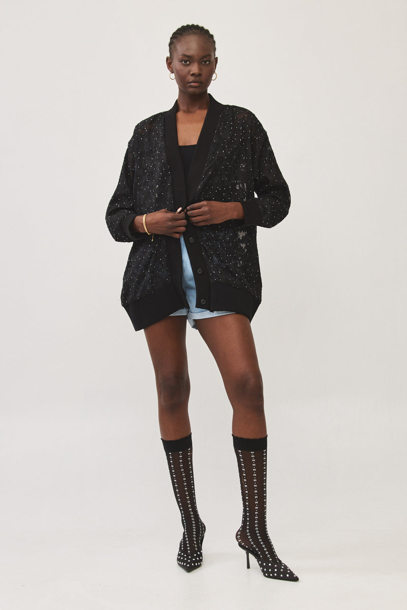 ⛵️Spring/Summer 2025- Saba Cardigan -Sparkling night