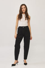 ⛵️Spring/Summer 2025 - Our interpretation for Mom jeans - Dark Black