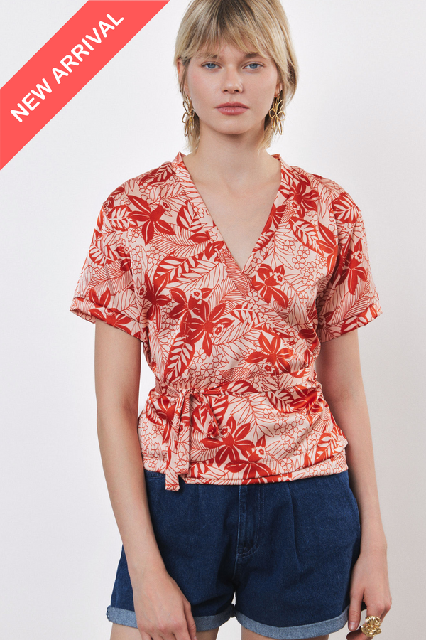⛵️Spring / Summer - Lea blouse - Spicy 🌶️ 🌸