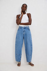 🍰 Summer 2026 -Tom jeans- I'm super oversized- Bleached Blue